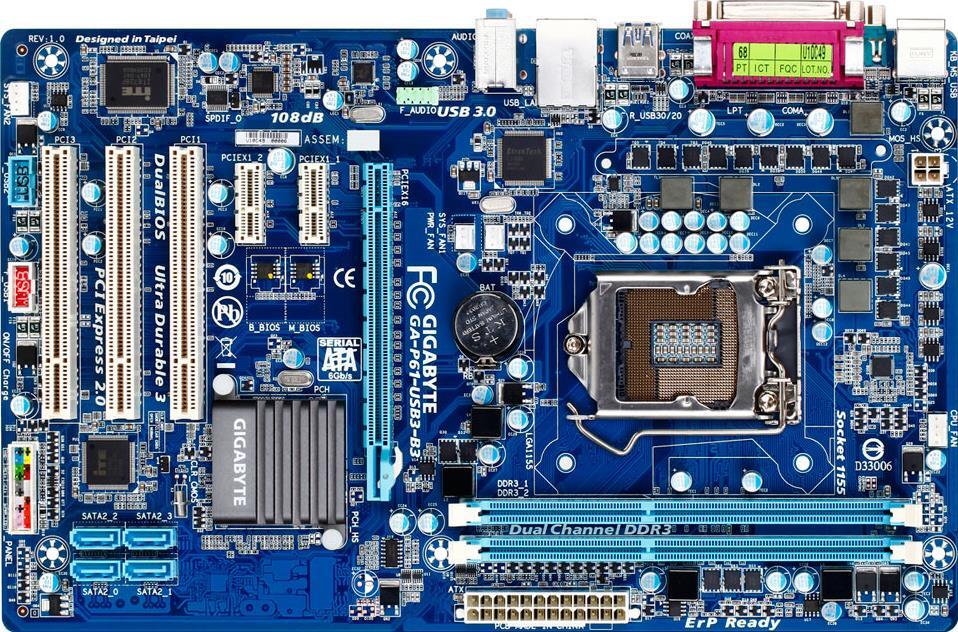 Μητρικές - GA-P61-USB3-B3