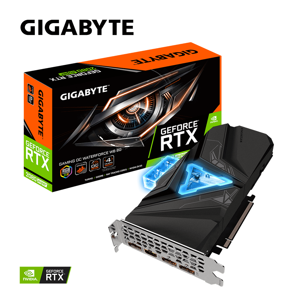 GeForce® RTX 2080 SUPER™ GAMING OC WATERFORCE WB 8G｜AORUS