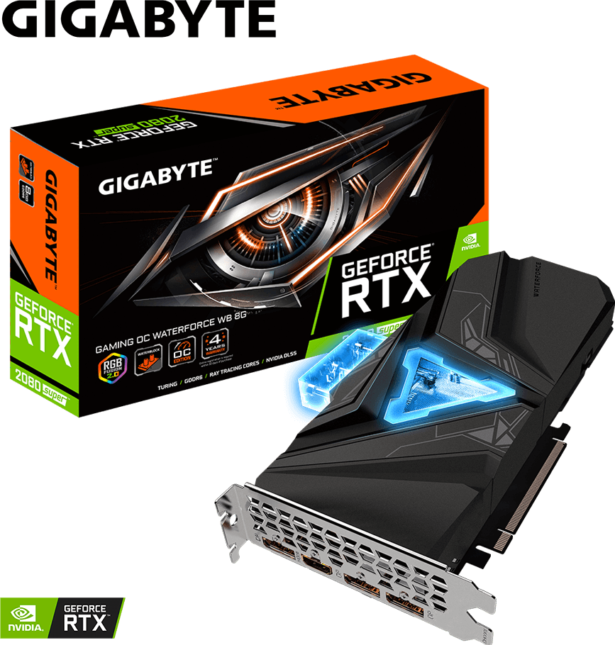 GeForce® RTX 2080 SUPER™ GAMING OC WATERFORCE WB 8G - GIGABYTE Global