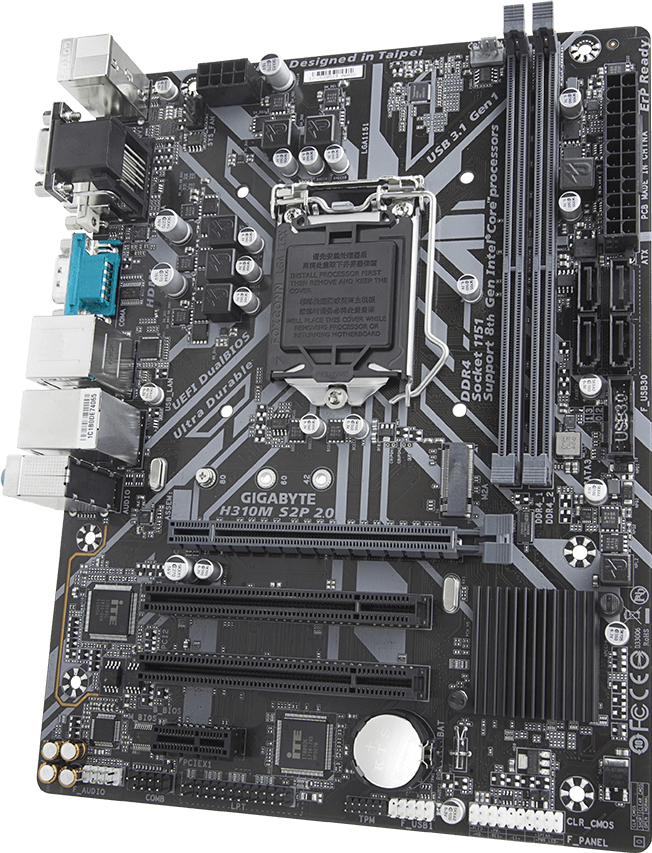 H310M S2P 2.0 (Rev. 1.0) 메인보드(M/B) - GIGABYTE Korea