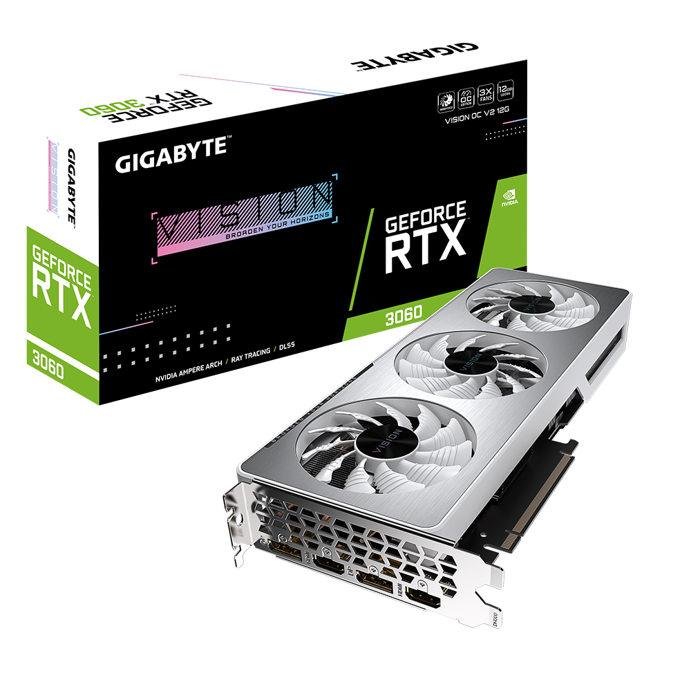 GeForce RTX™ 3060 VISION OC V2 12G Key Features | Graphics Card ...