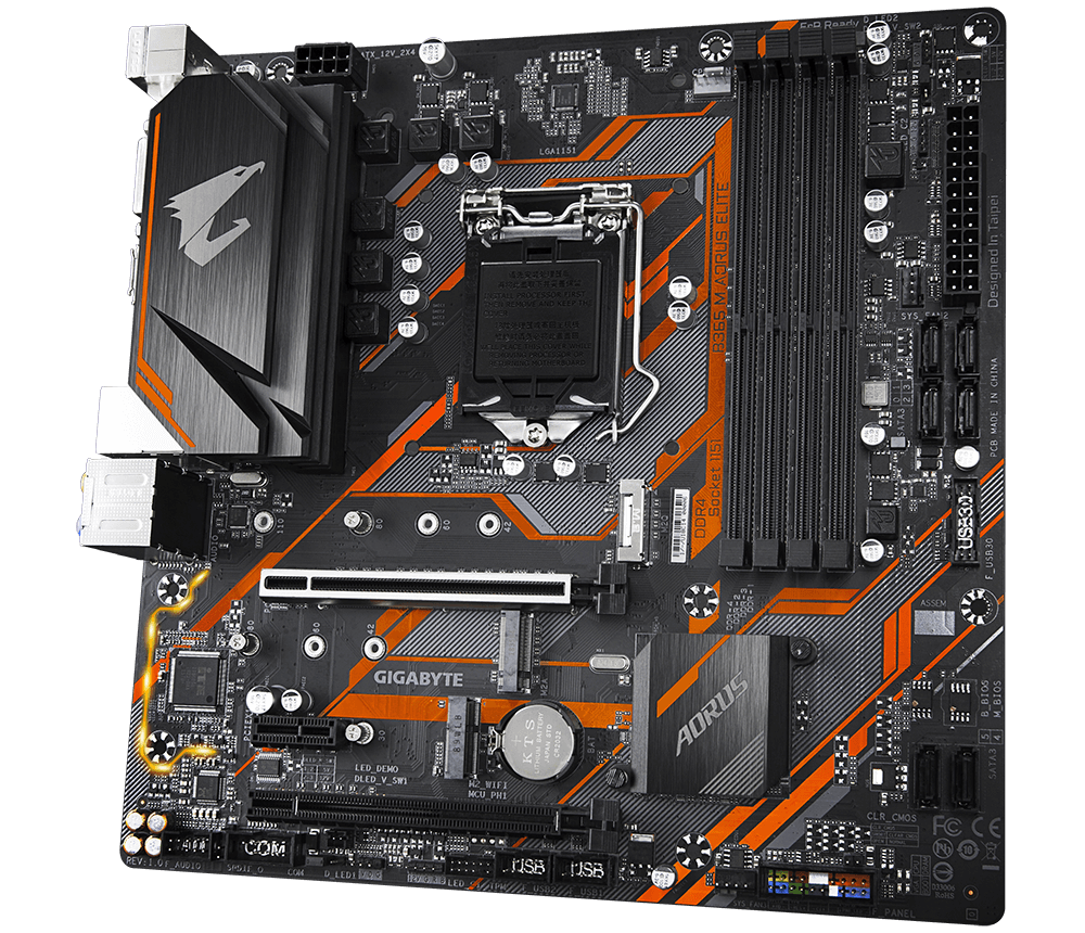 B365 M AORUS ELITE rev. 1.0 Gallery Motherboard GIGABYTE Global