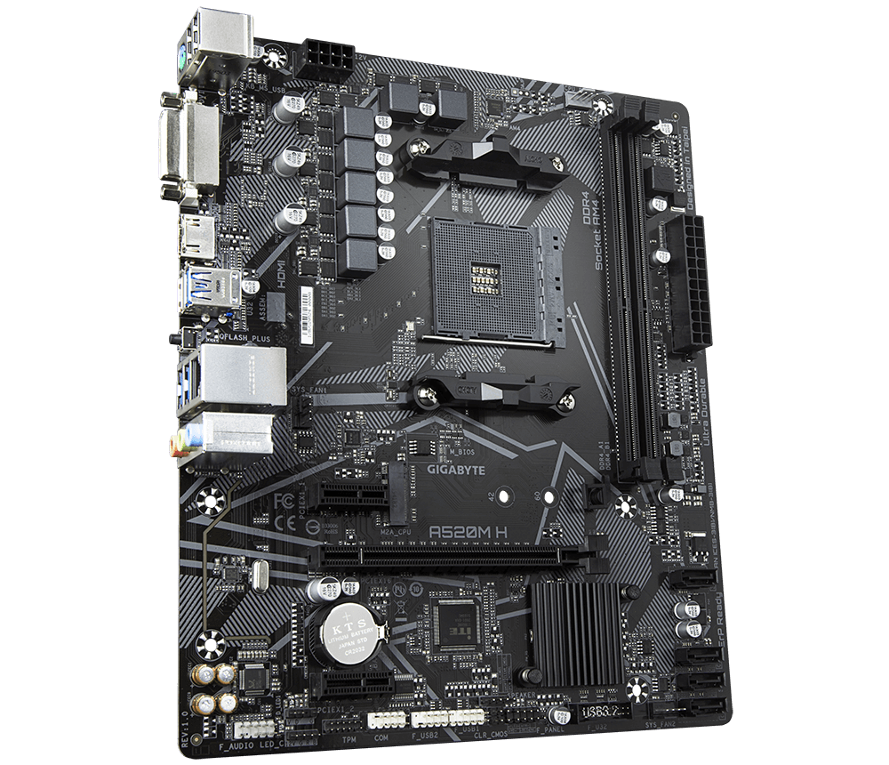 AMD A520M H マザーボード GIGABYTE-