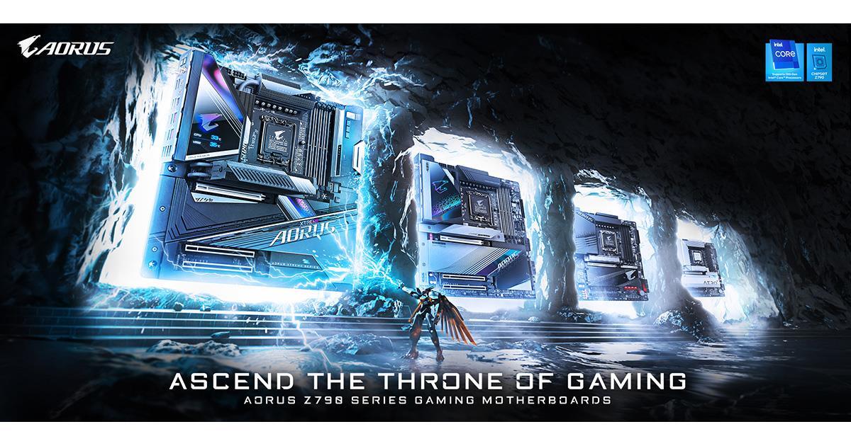 GIGABYTE otkriva Z790 AORUS matične ploče! Rođene za Intel® 13. gen. Core™ procesora!