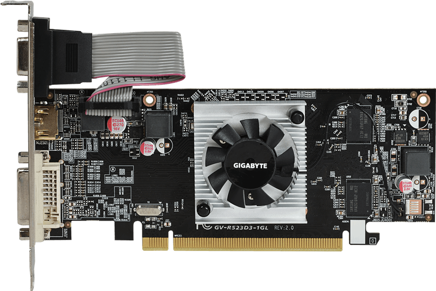 GV-R523D3-1GL (Rev. 2.0) Graphics Card - GIGABYTE Global