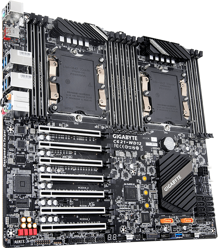 C621-WD12 (Rev. 1.0) マザーボード 仕様 - GIGABYTE Japan