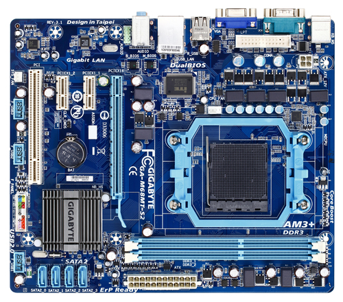 GIGABYTE GA-M68MT-S2P AM3 NVIDIA GeForce 7025/nForce 630a chipset Micro ATX AMD Motherboard