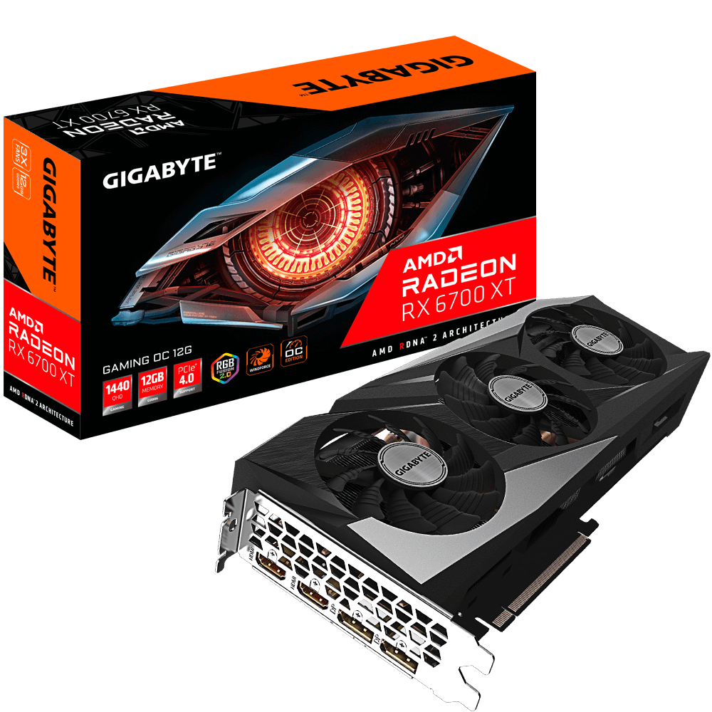 Radeon™ RX 6700 XT GAMING OC 12G｜AORUS GIGABYTE Italia
