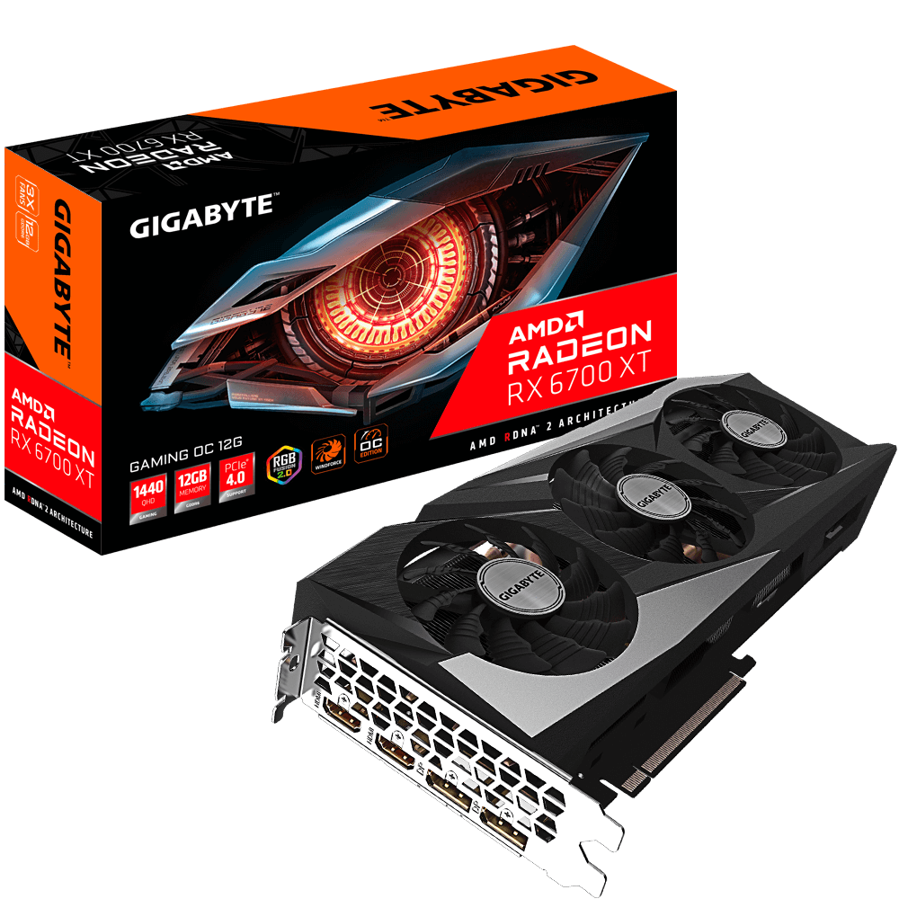 Radeon™ RX 6700 XT GAMING OC 12G 特色重點| 顯示卡- GIGABYTE 技嘉科技