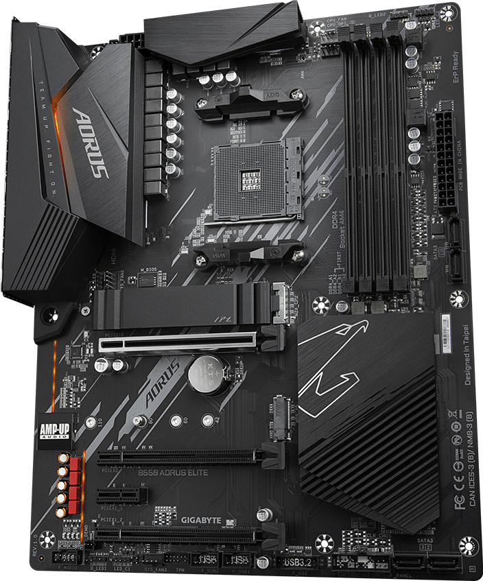 B550 AORUS ELITE (Rev. 1.0) マザーボード - GIGABYTE Japan