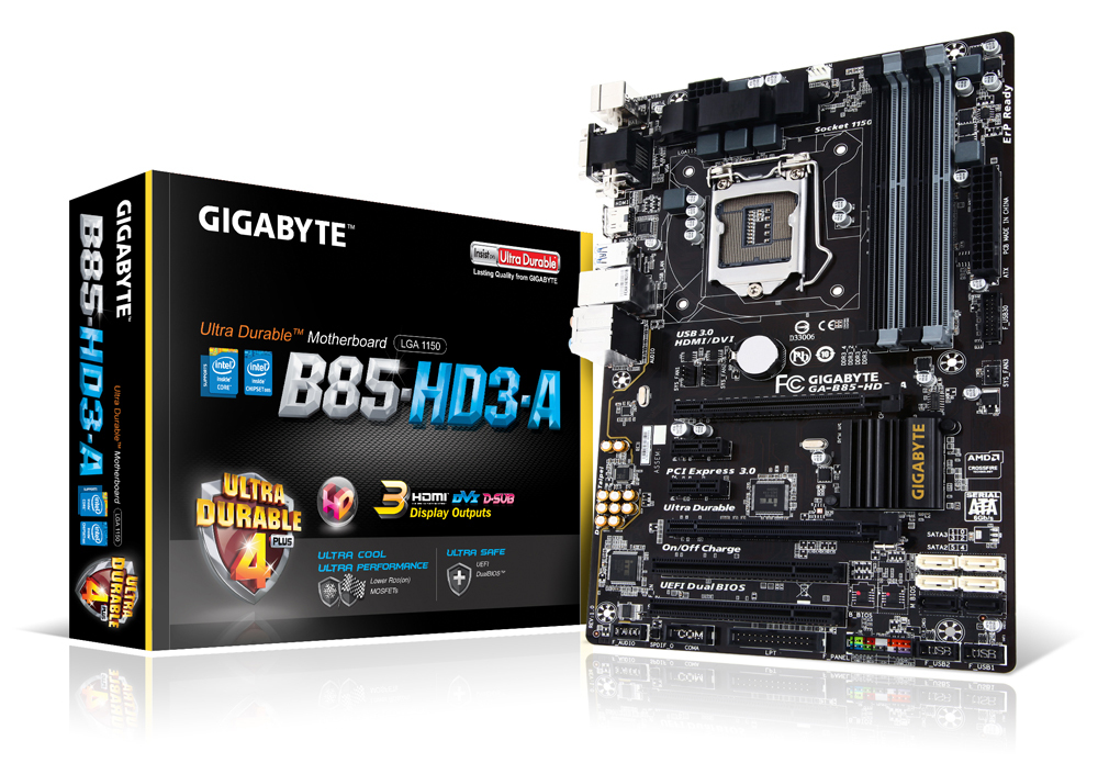 Carte mère Gigabyte B85-HD3