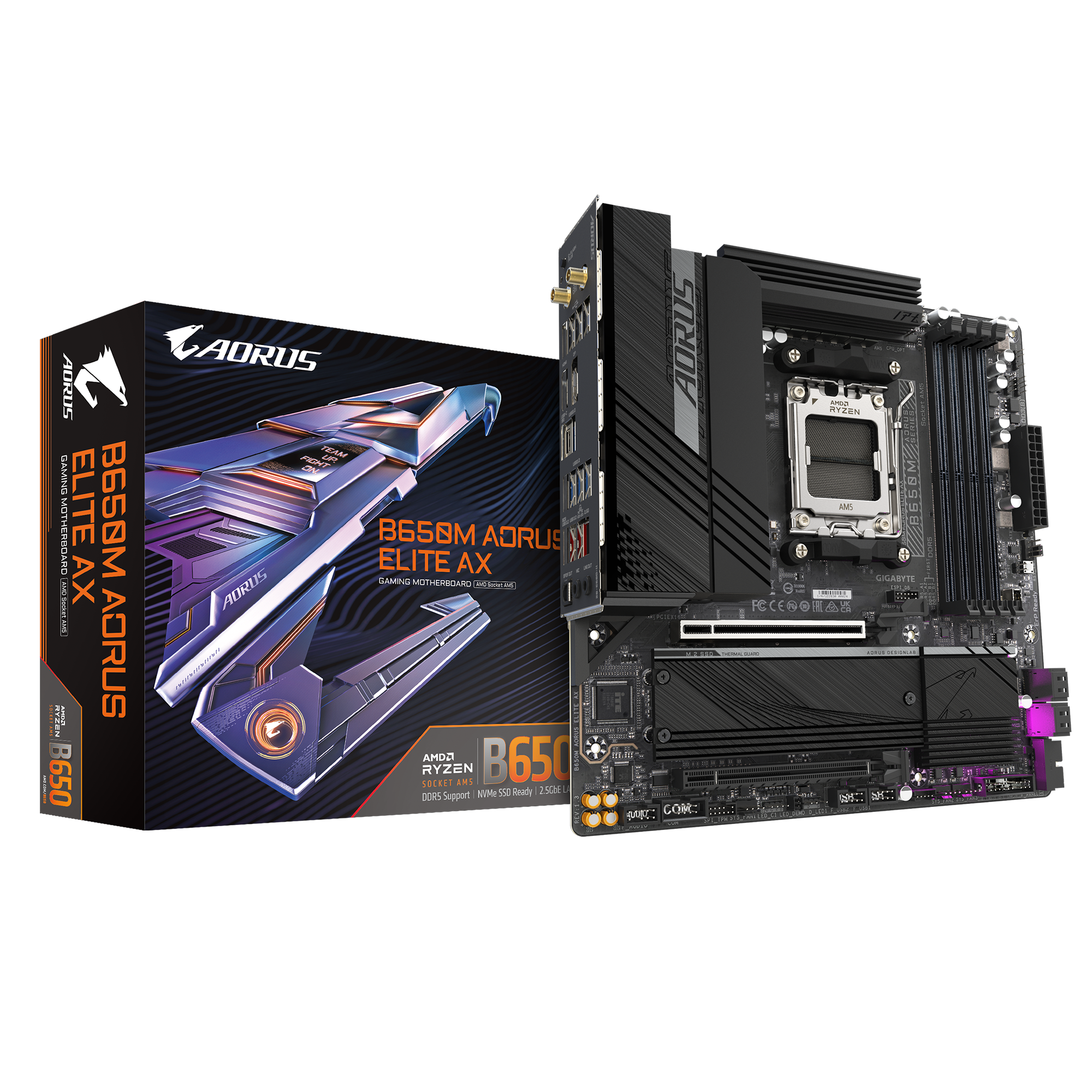 B650M AORUS ELITE AX (rev. 1.3) 主な特徴 | マザーボード - GIGABYTE Japan