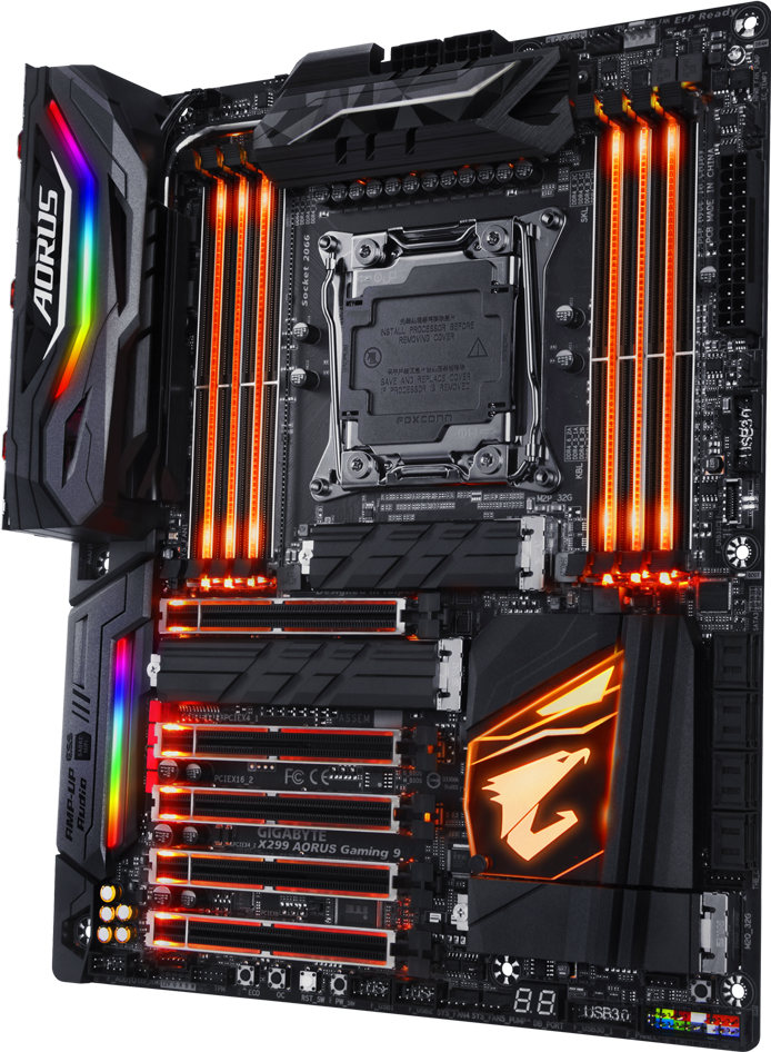 X299 AORUS Gaming 9 (Rev. 1.0) - GIGABYTE Global