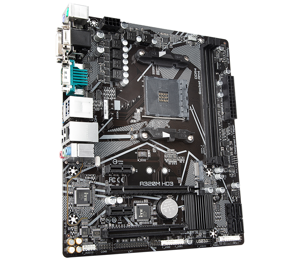 Amd a320 2025 chipset motherboard