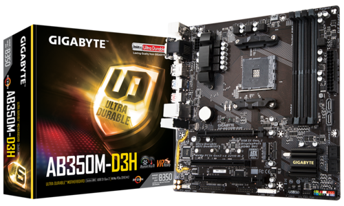 GA-AB350M-D3H (rev. 1.0) - Motherboard