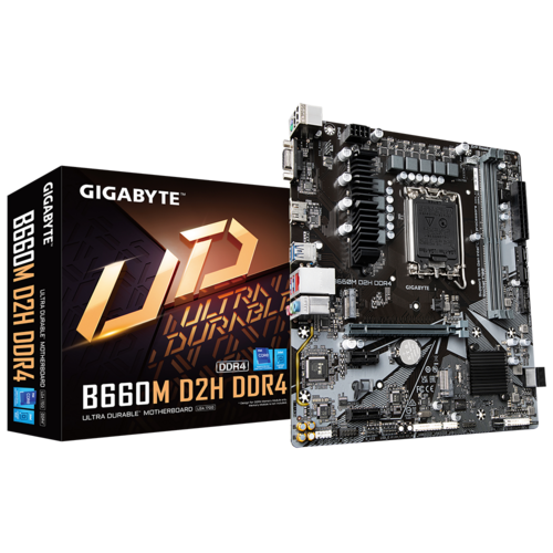 B660M D2H DDR4 (rev. 1.0) - Motherboard