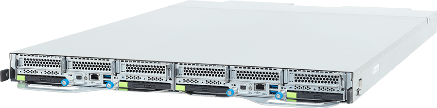 TO16-A81-LA01 - ORV3 Server - Intel® Xeon® 6900E+/6900-Series Processors - 1OU 2-Node DP 4-Bay E3.S Gen5 NVMe DLC