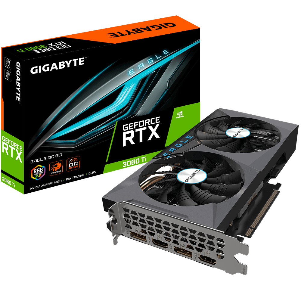GeForce RTX™ 3060 Ti EAGLE OC 8G