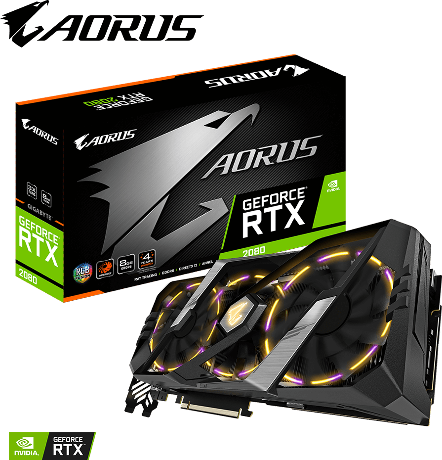 AORUS GeForce RTX™ 2080 8G - GIGABYTE Global