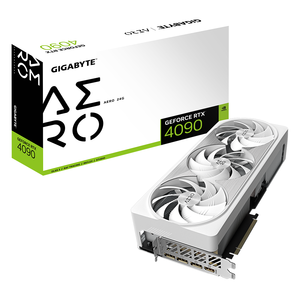 GeForce RTX 4090 AERO 24G Key Features Graphics Card GIGABYTE