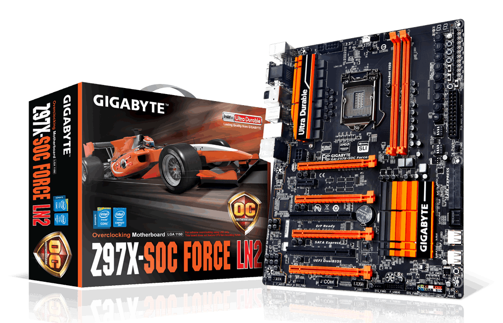 GA-Z97X-SOC Force LN2 (rev. 1.0) Overview | Motherboard - GIGABYTE 