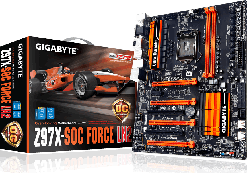 Motherboard - GA-Z97X-SOC Force LN2