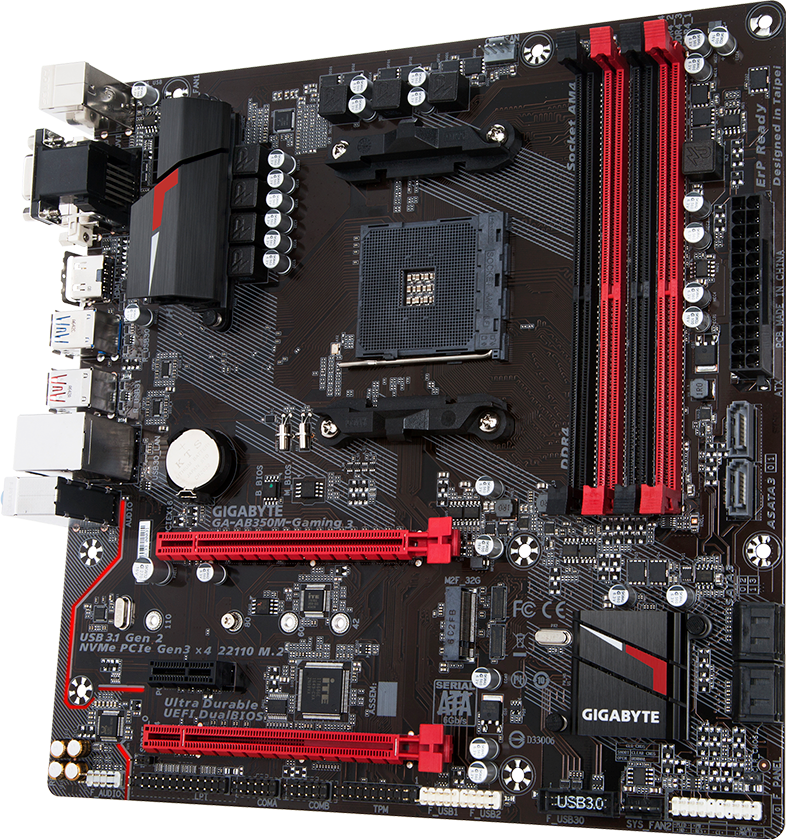 GA-AB350M-Gaming 3 (Rev. 1.x) - GIGABYTE U.S.A.