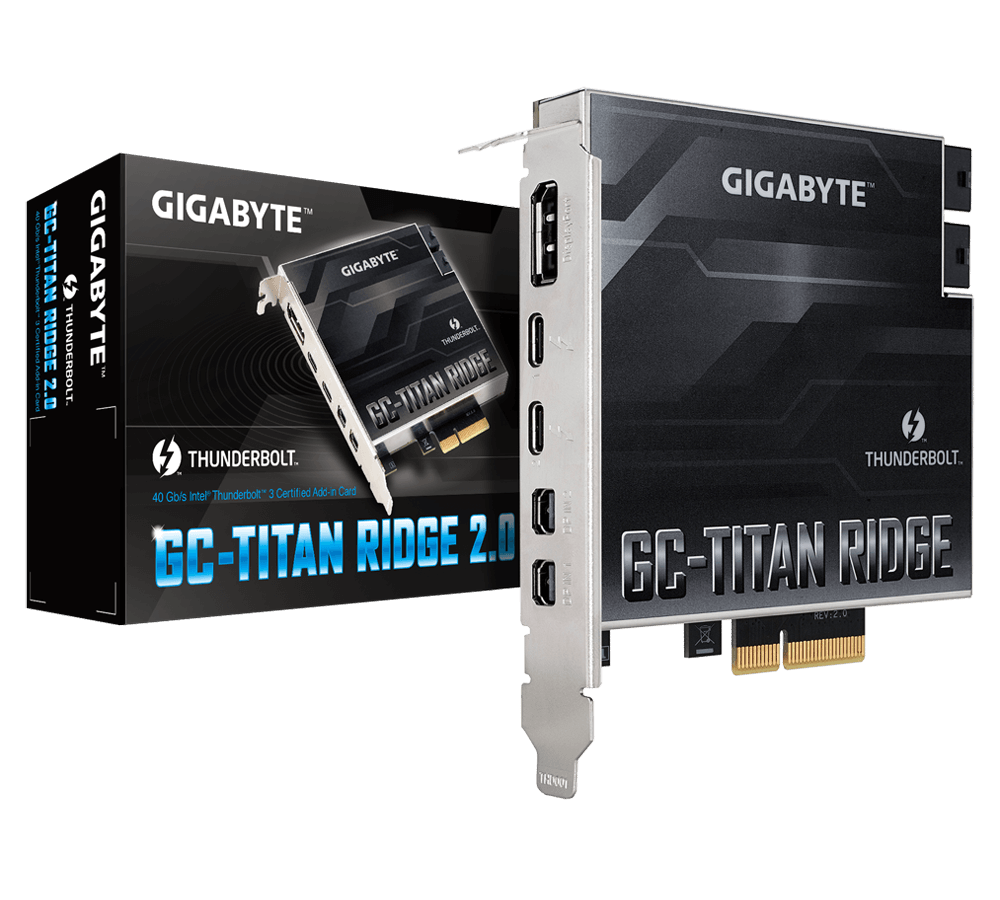 GC-TITAN RIDGE (rev. 2.0) 主な特徴 | マザーボード - GIGABYTE Japan