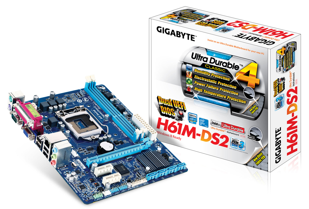 GAH61MDS2 Overview Motherboard GIGABYTE Global vlr.eng.br