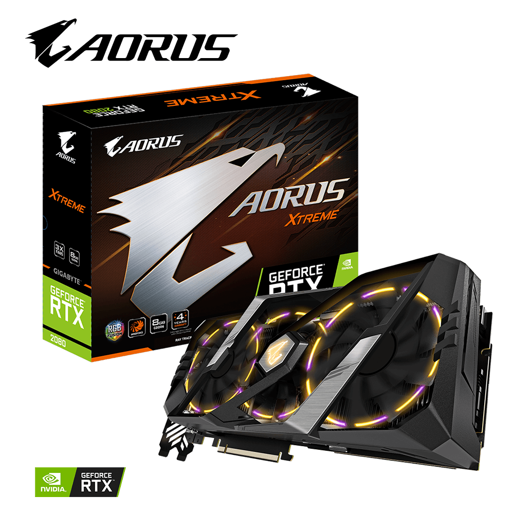 AORUS GeForce RTX™ 2080 XTREME 8G 箱無し AORUS GeForce RTX™ 2080 XTREME 8G｜AORUS - GIGABYTE Canada