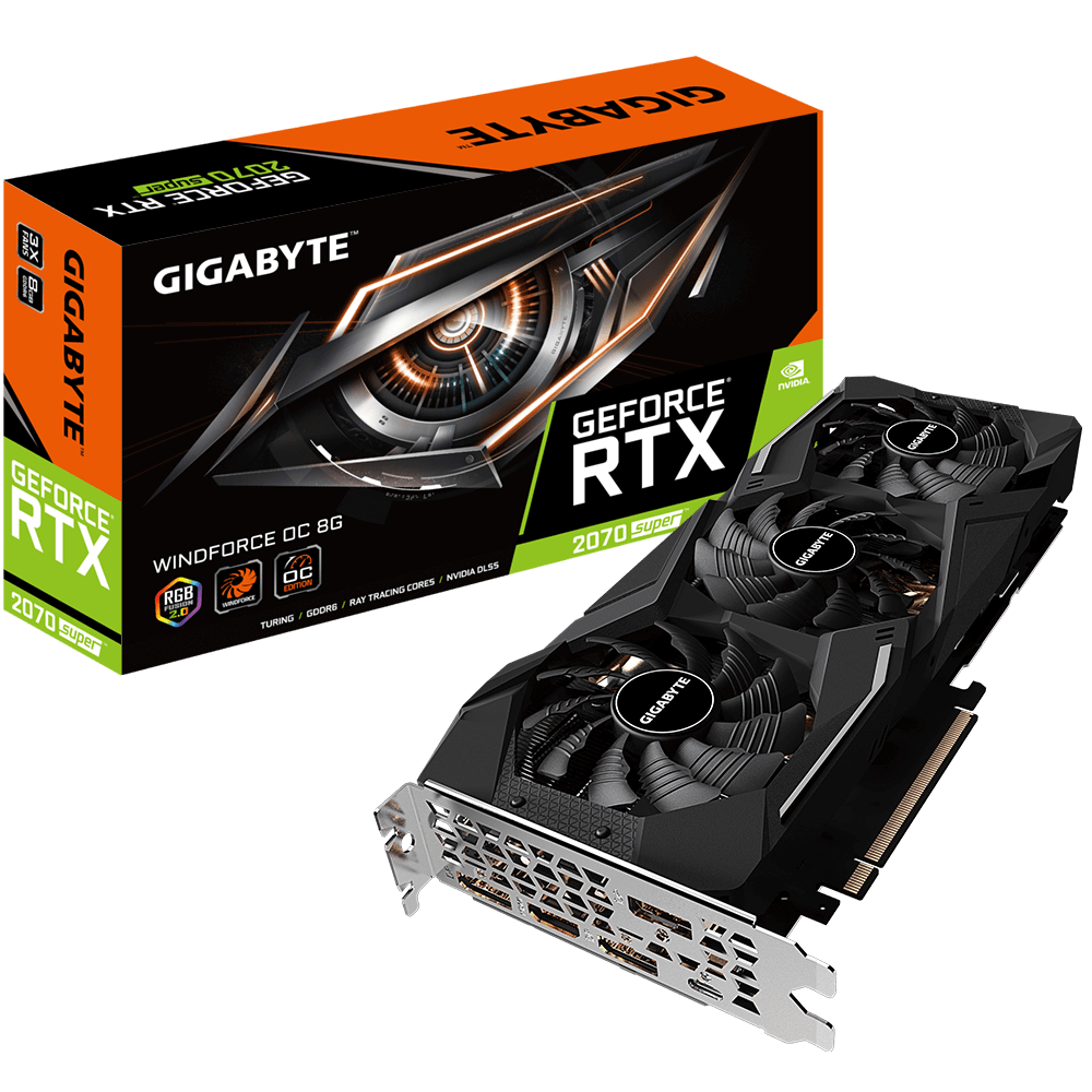 GeForce® RTX 2070 SUPER™ WINDFORCE OC 8G｜AORUS - GIGABYTE Global