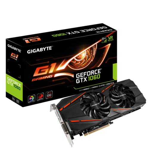GeForce® GTX 1060 G1 Gaming 6G (rev. Características principales | Tarjetas - GIGABYTE