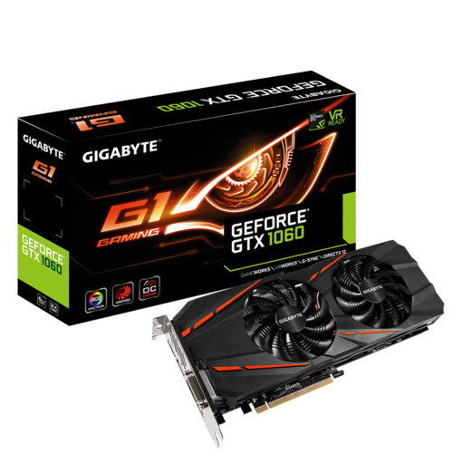 GeForce® GTX 1060 G1 Gaming 6G (rev. 1.0) | グラフィックスカード - Japan