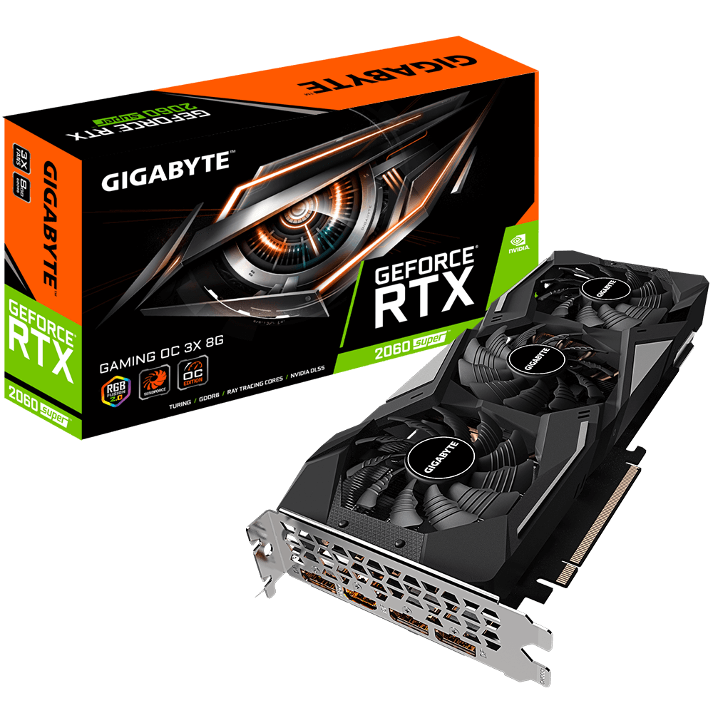 GeForce® RTX 2060 SUPER™ GAMING OC 3X 8G (rev. 2.0) Key Features Graphics Card - GIGABYTE Global