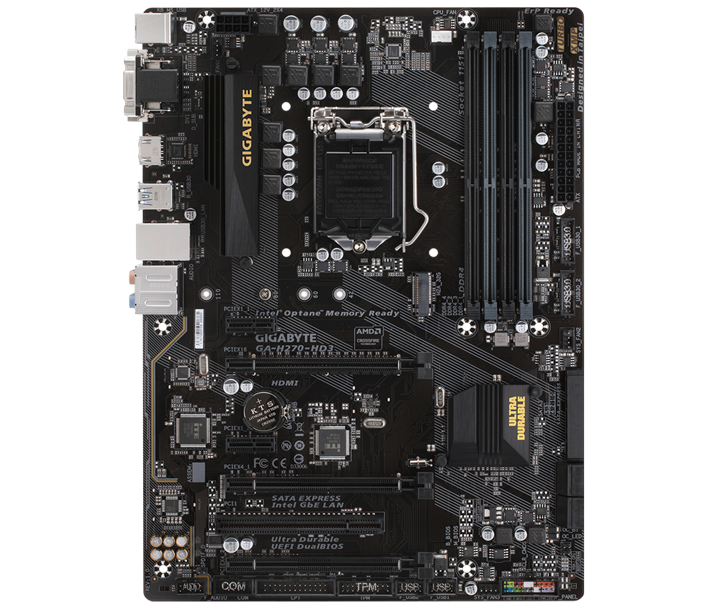 GA-H270-HD3 (rev. 1.0) 主な特徴 | マザーボード - GIGABYTE Japan