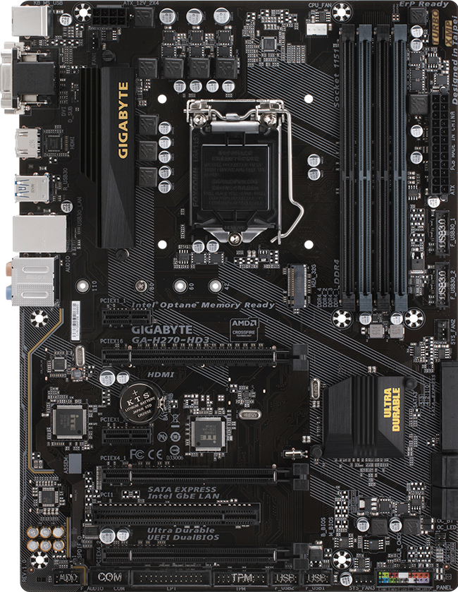 GA-H270-HD3 (Rev. 1.0) - GIGABYTE Japan