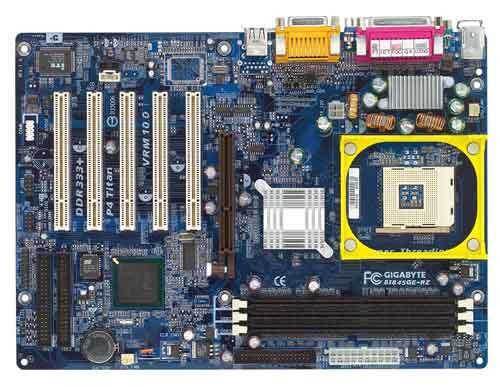 8I845GE-RZC (rev. 1.0) - เมนบอร์ด