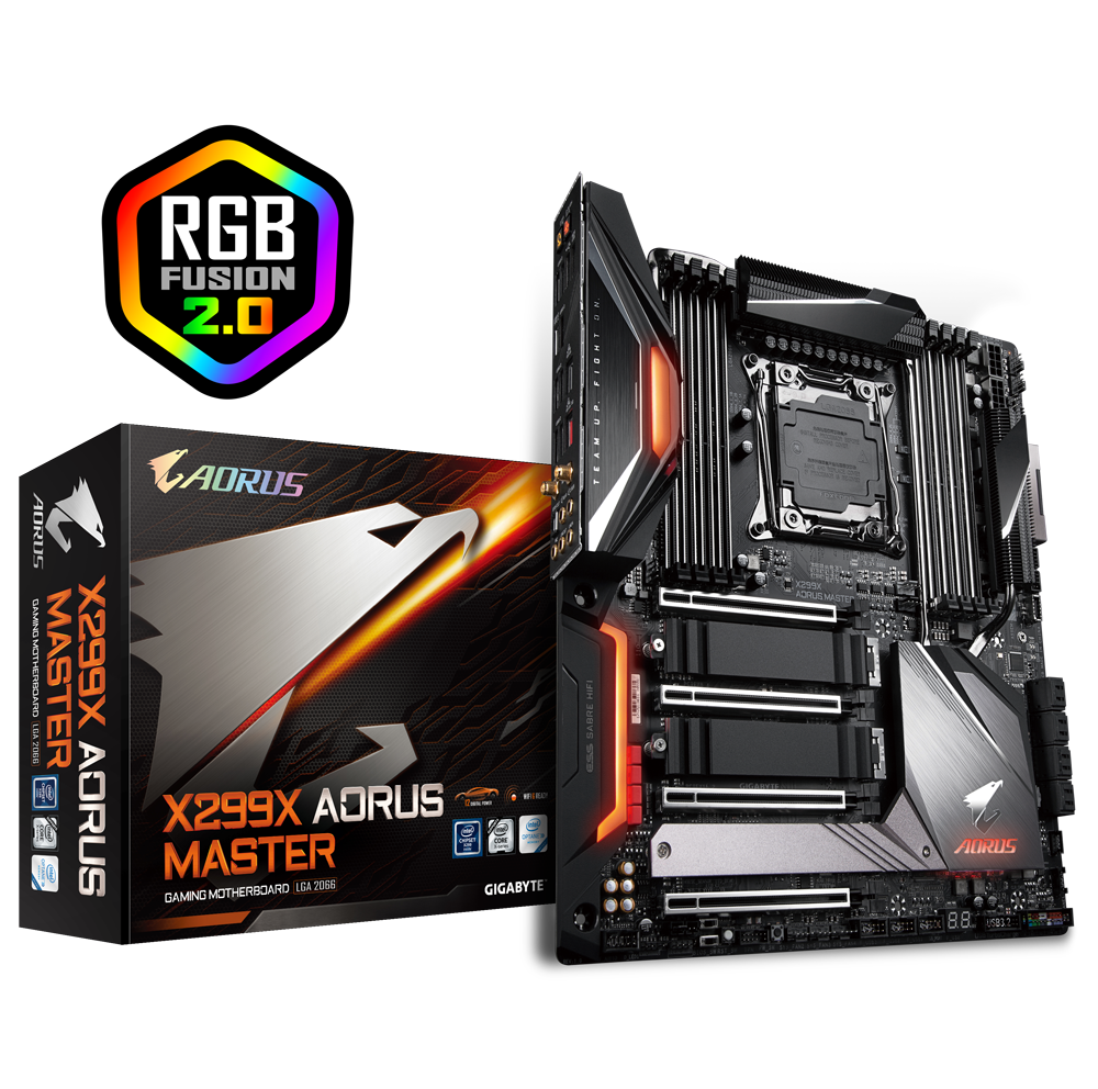 X299X AORUS MASTER (rev. 1.x) 主な特徴 | マザーボード - GIGABYTE Japan