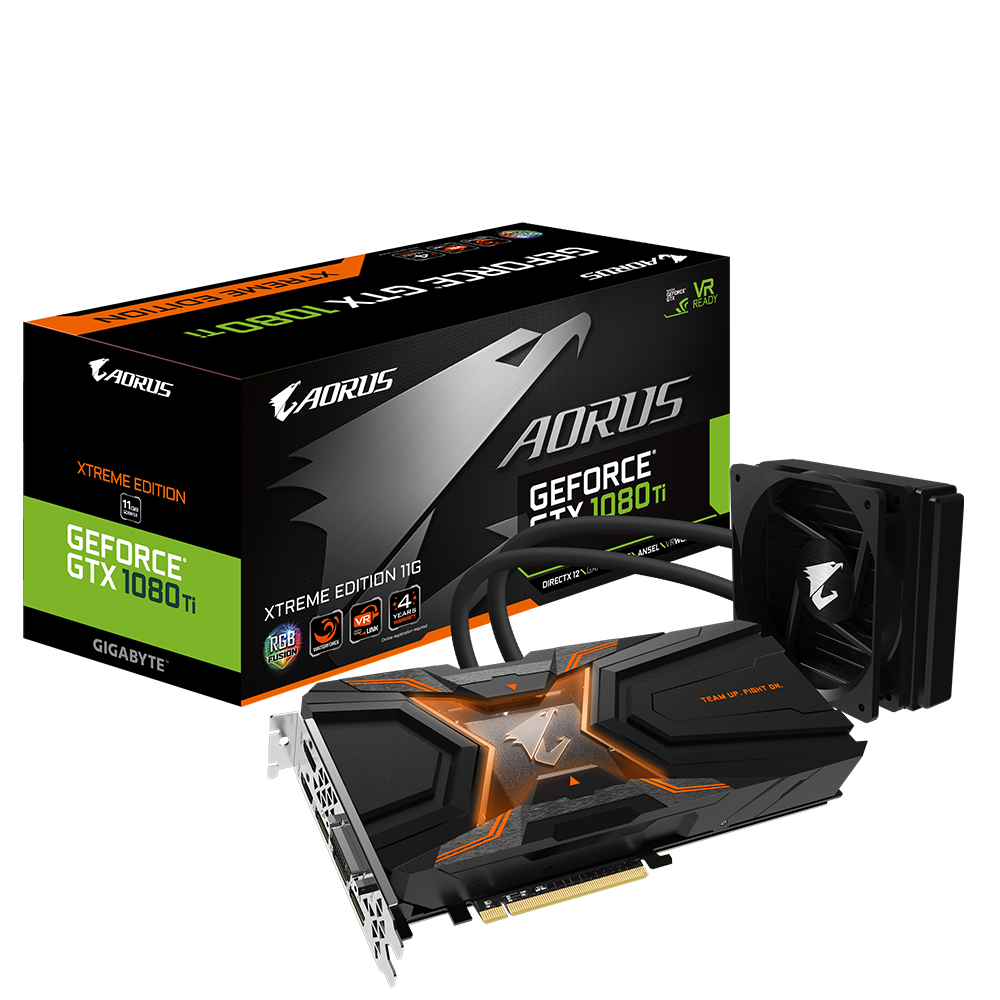 AORUS GeForce® GTX 1080 Ti Waterforce Xtreme Edition 11G (rev. 1.0 