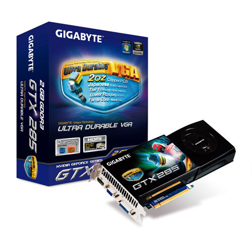 Gigabyte gtx 285 new arrivals