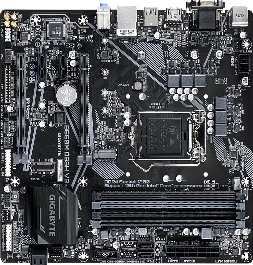 B560M DS3H V3 (Rev. 1.0) Motherboard - GIGABYTE Global