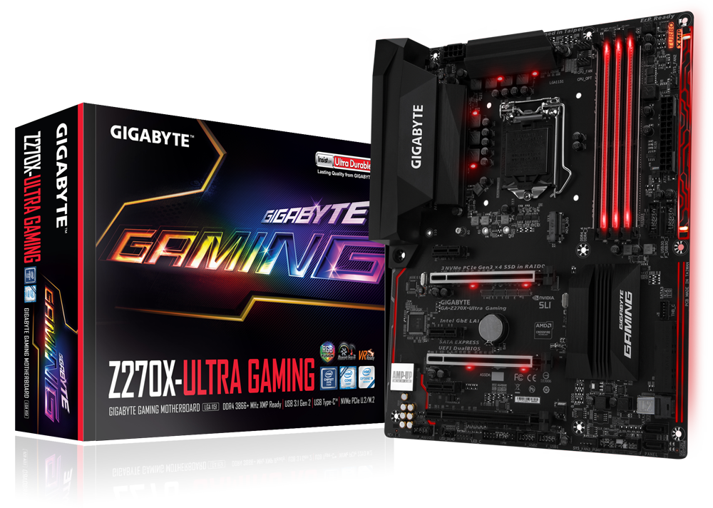 GA-Z270X-Ultra Gaming (rev. 1.0) Key Features | Motherboard