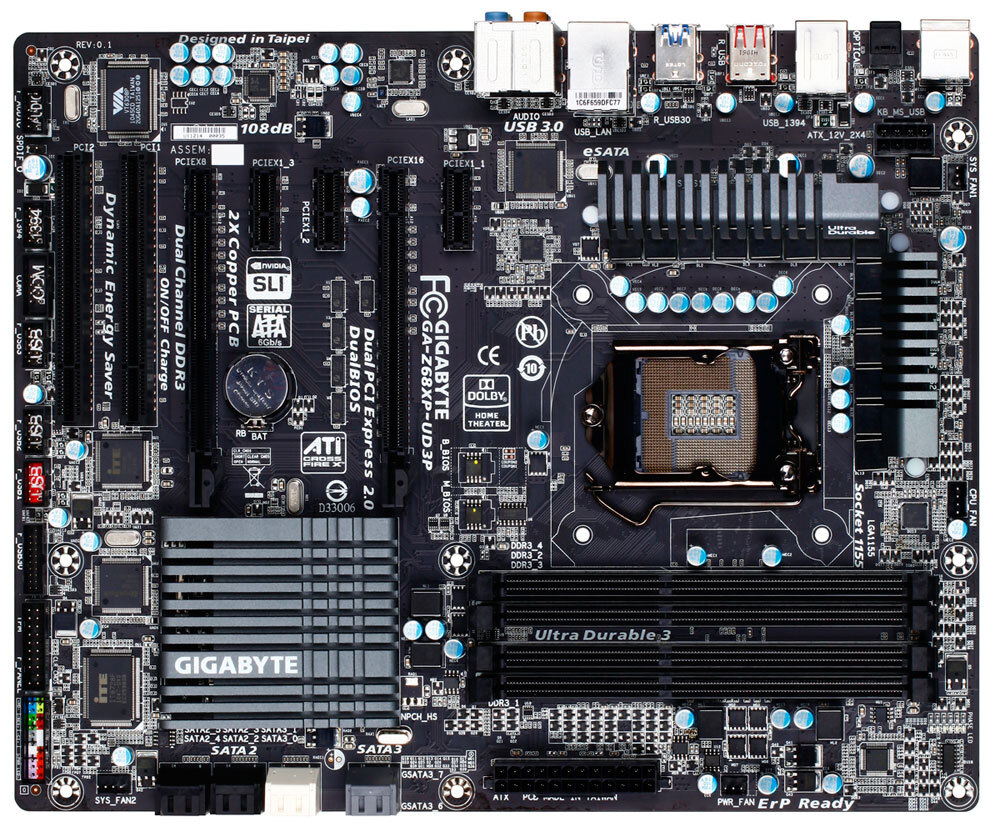 GA-Z68XP-UD3P (rev. 1.0) Overview | Motherboard - GIGABYTE