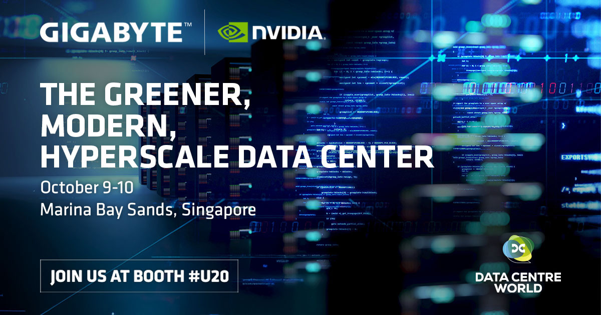 GIGABYTE Showcases Advanced Cooling Solutions for Data Centers at DCW Singapore, Enhancing Green Computing Performance