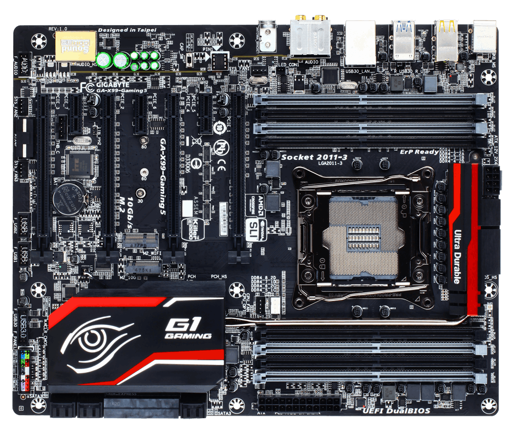 GIGABYTE X99M-GAMING 5 マザーボード CPU メモリ付き GA-X99M-Gaming 5 (rev. 1.1) Overview | Motherboard