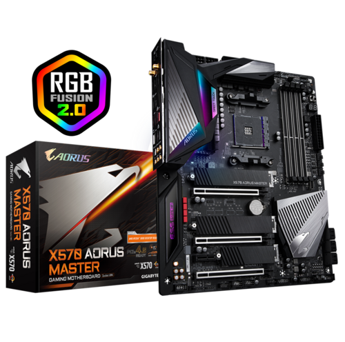 X570 AORUS MASTER ‏(rev. 1.0)‏ - اللوحة الرئيسية