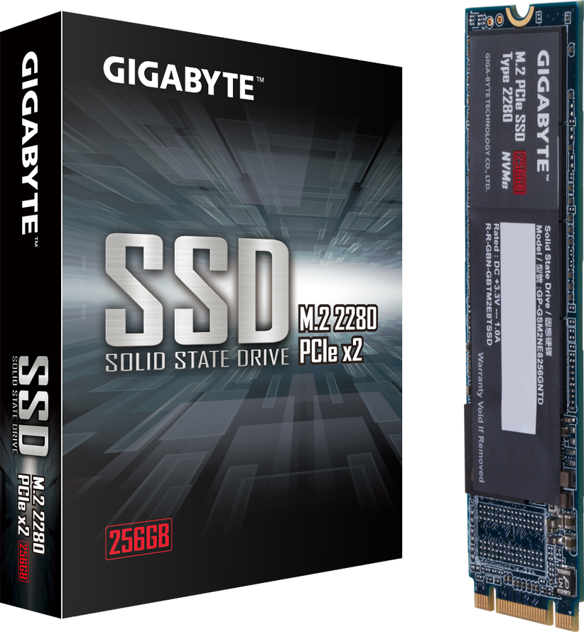GIGABYTE M.2 PCIe SSD 256GB - GIGABYTE U.S.A.