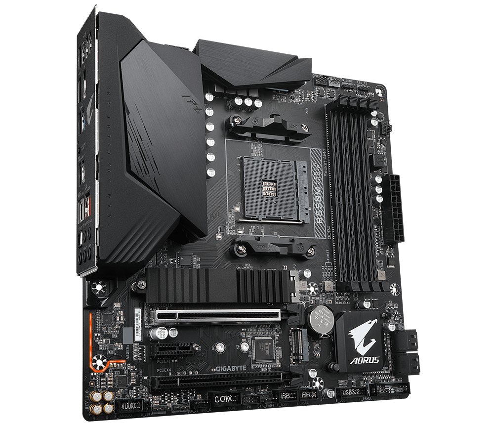 Gigabyte b550m aorus pro p совместимость процессоров