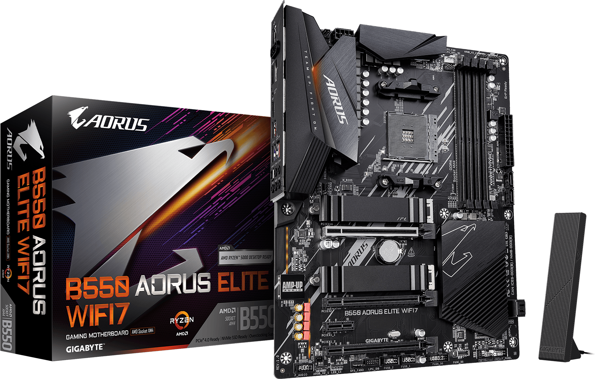 Tarjetas Madre - B550 AORUS ELITE WIFI7