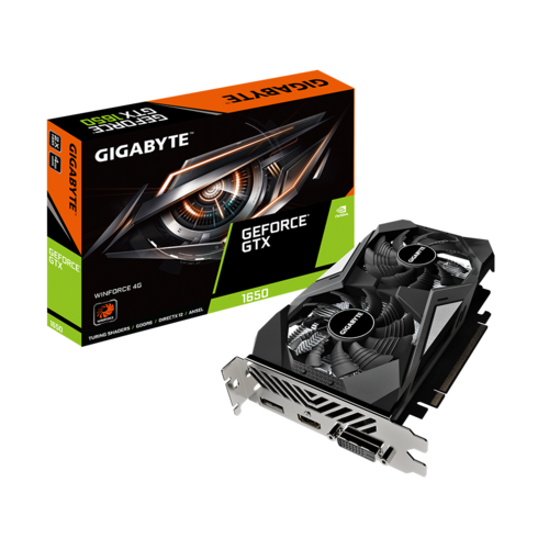 GeForce® GTX 1650 D6 WINDFORCE 4G (rev. 2.0) - กราฟิกการ์ด